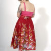 Labelalyce jupe charly taillehaute fleurs retro vintage pin up classe beauty dos