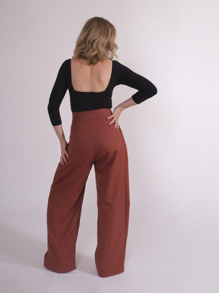 Pantalon Taille haute - So Pinup - fabrication française - made in Lyon - Boutique de créateur - Labelalyce