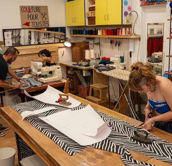 Atelier Couture Adulte/Ado – Cours Annuel – 3H par mois